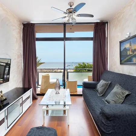 En Primera Linea De Playa Con Aire Acondicionado Apartmán Arona (Tenerife)
